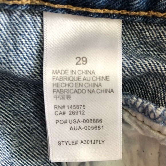 Med Waist Denim Jeans - 29 - Amuse Society - Women's Jeans - Relaxed - Picture 4 of 13